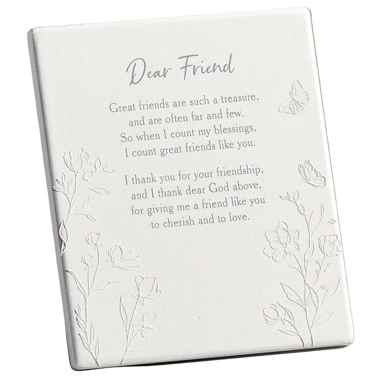 Roman Dear Friend Wall Plaque