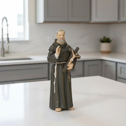 Roman Giftware Inc., Patrons & Protectors, 4" H ST Padre PIO Figure