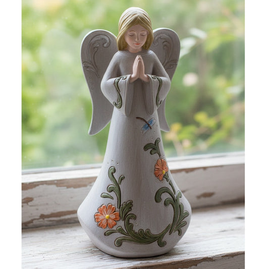 Roman Graceful Praying Angel Figure