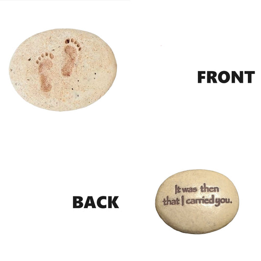 Roman, Inc. Footprints Pocket Stone