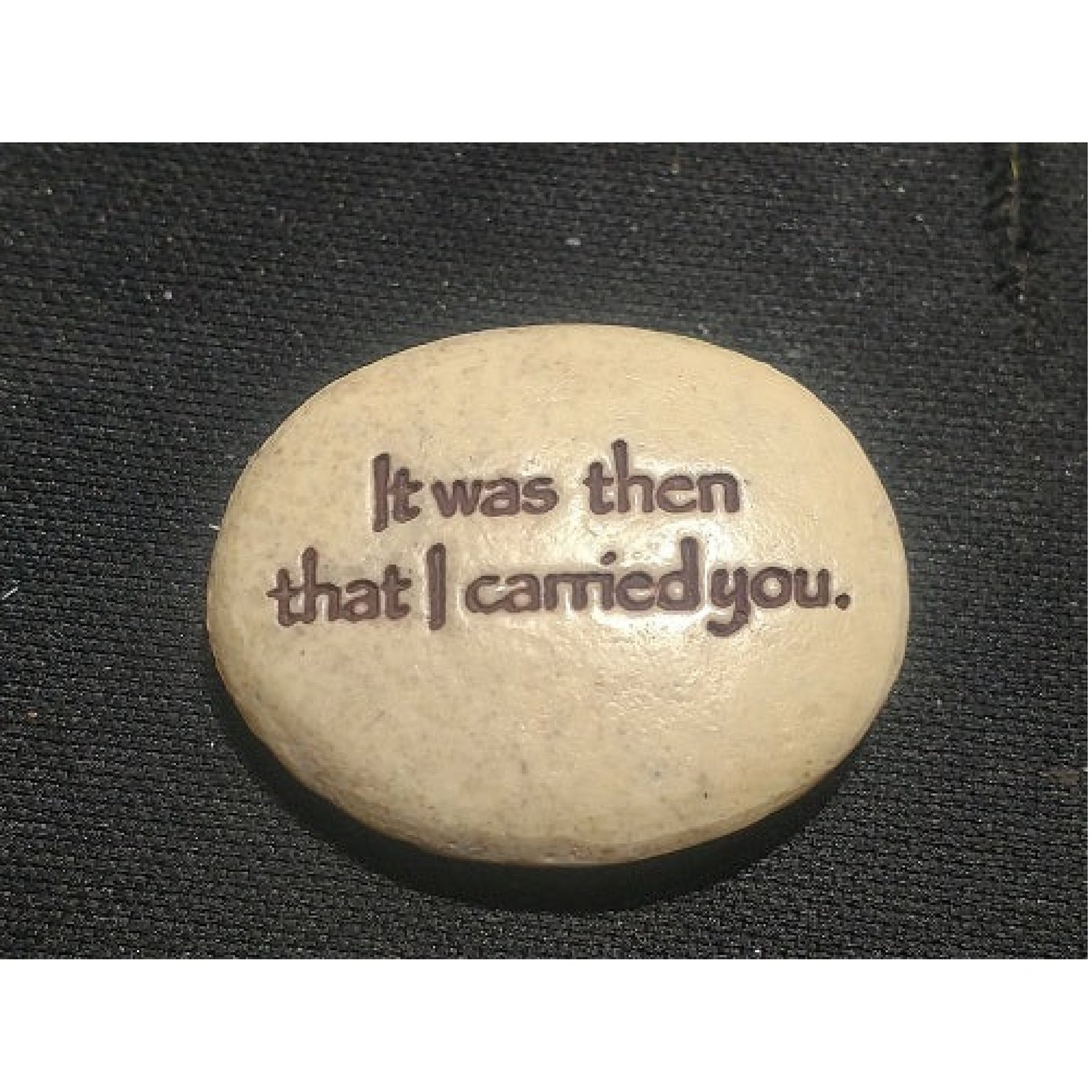 Roman, Inc. Footprints Pocket Stone