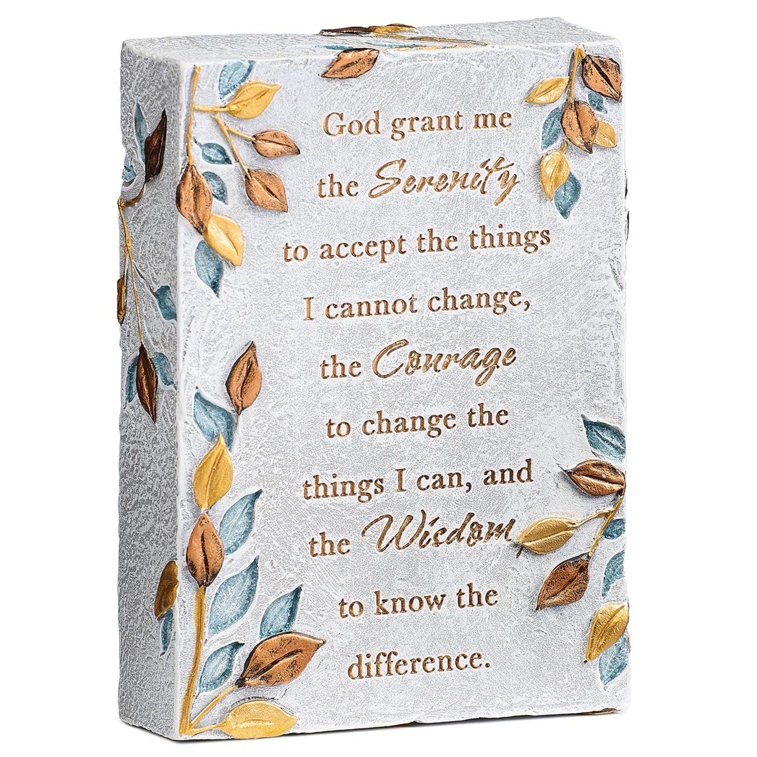 Roman Serenity Prayer Keepsake Box