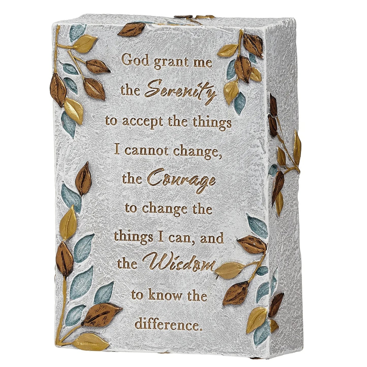 Roman Serenity Prayer Keepsake Box