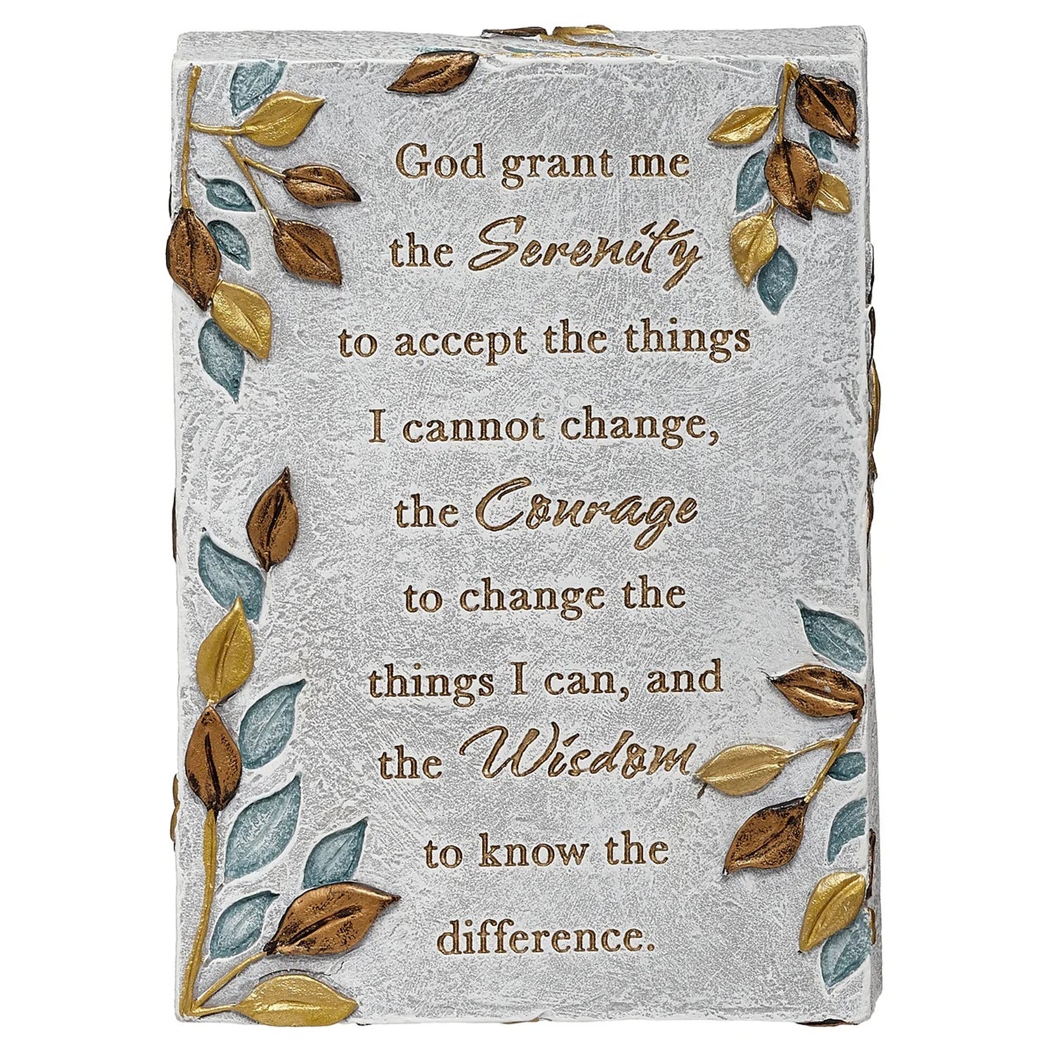 Roman Serenity Prayer Keepsake Box