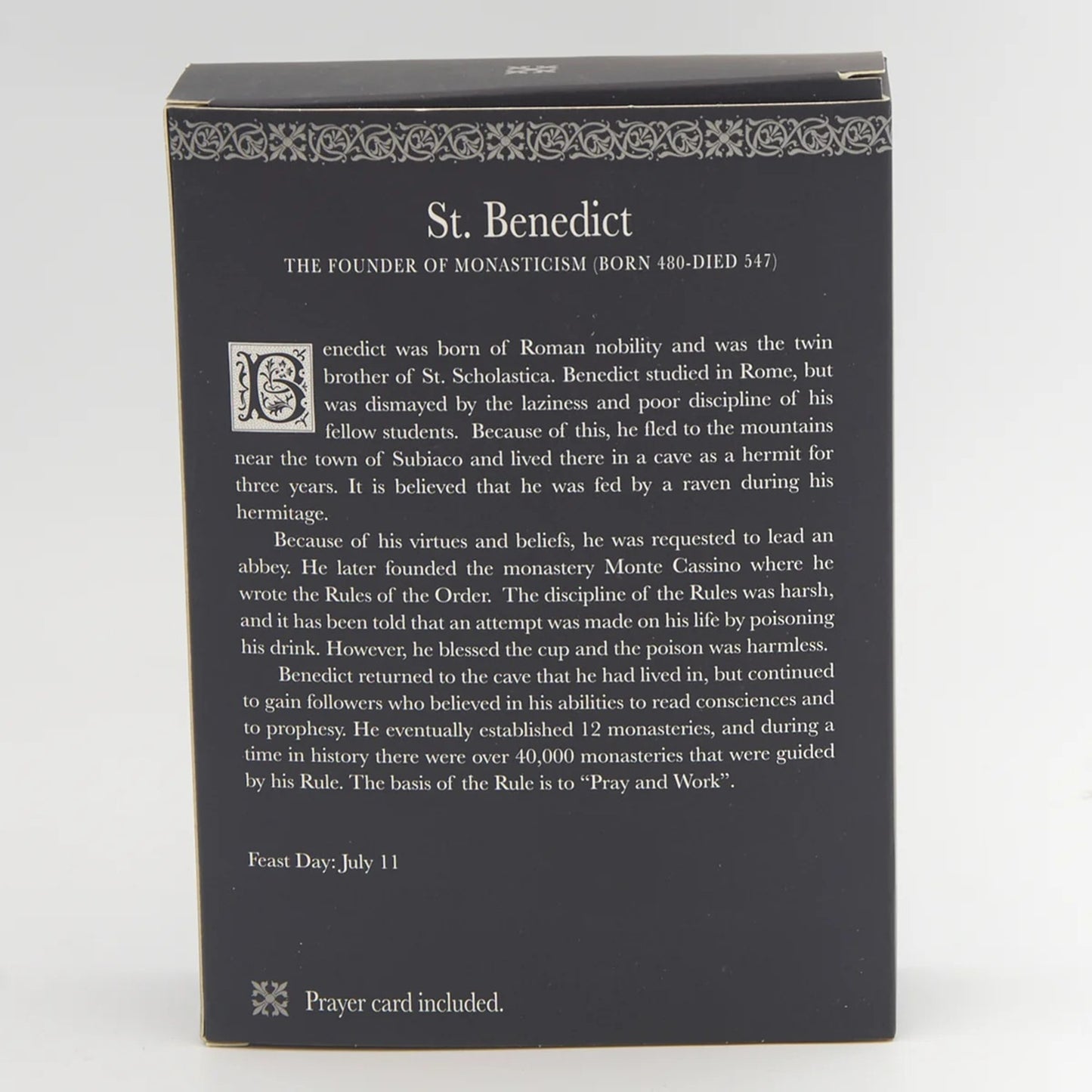 Roman St Benedict The Founder of Monasticism Figure