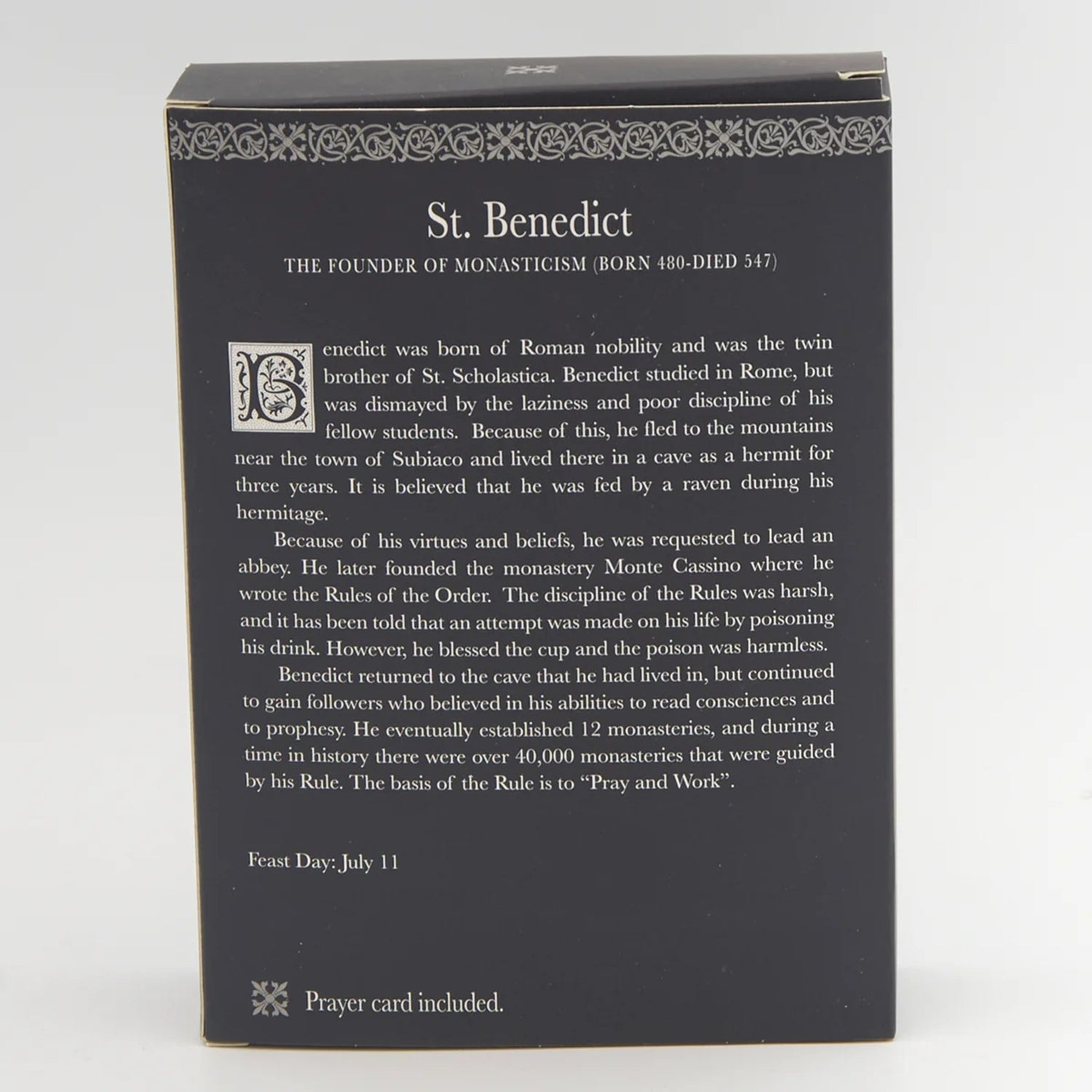 Roman St Benedict The Founder of Monasticism Figure