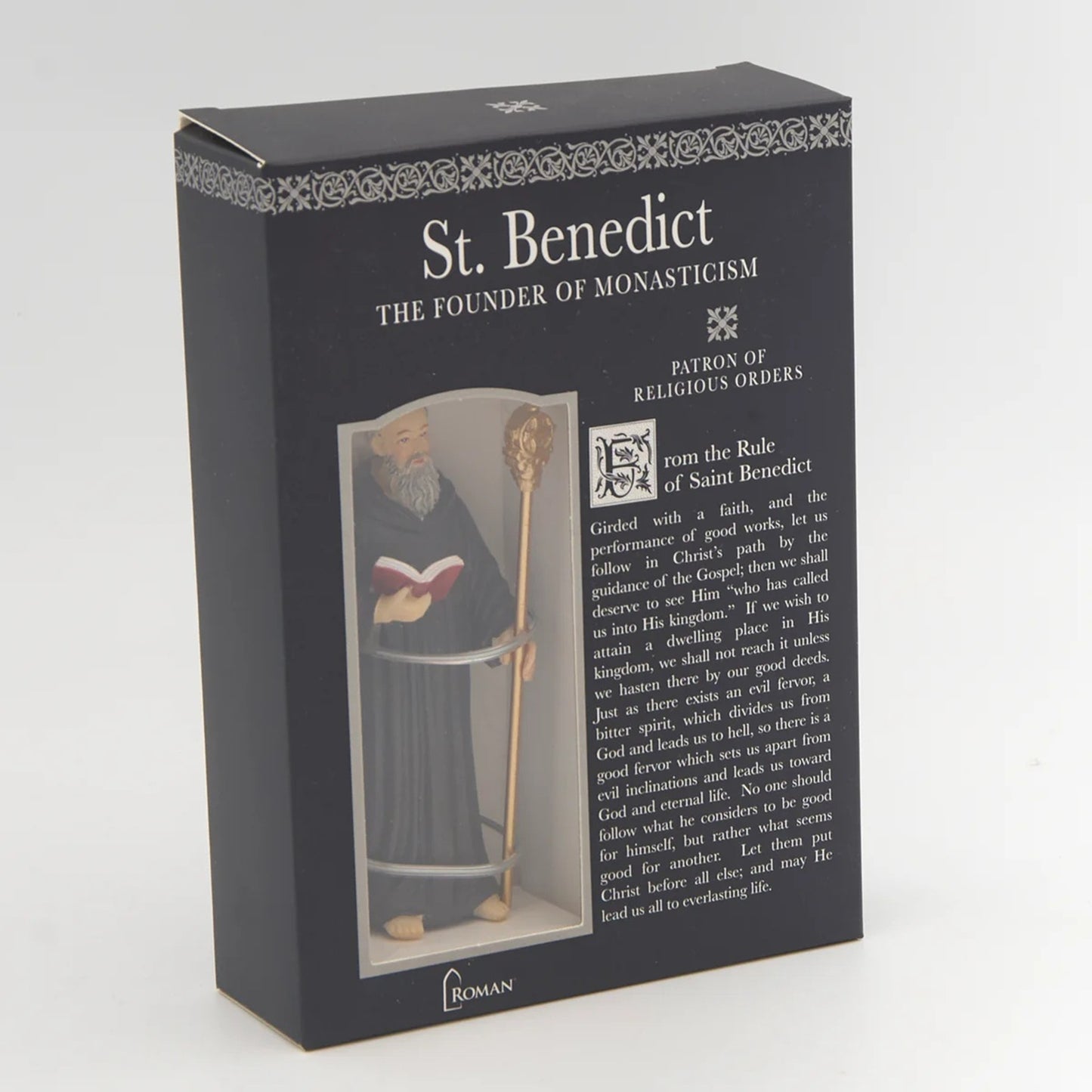 Roman St Benedict The Founder of Monasticism Figure