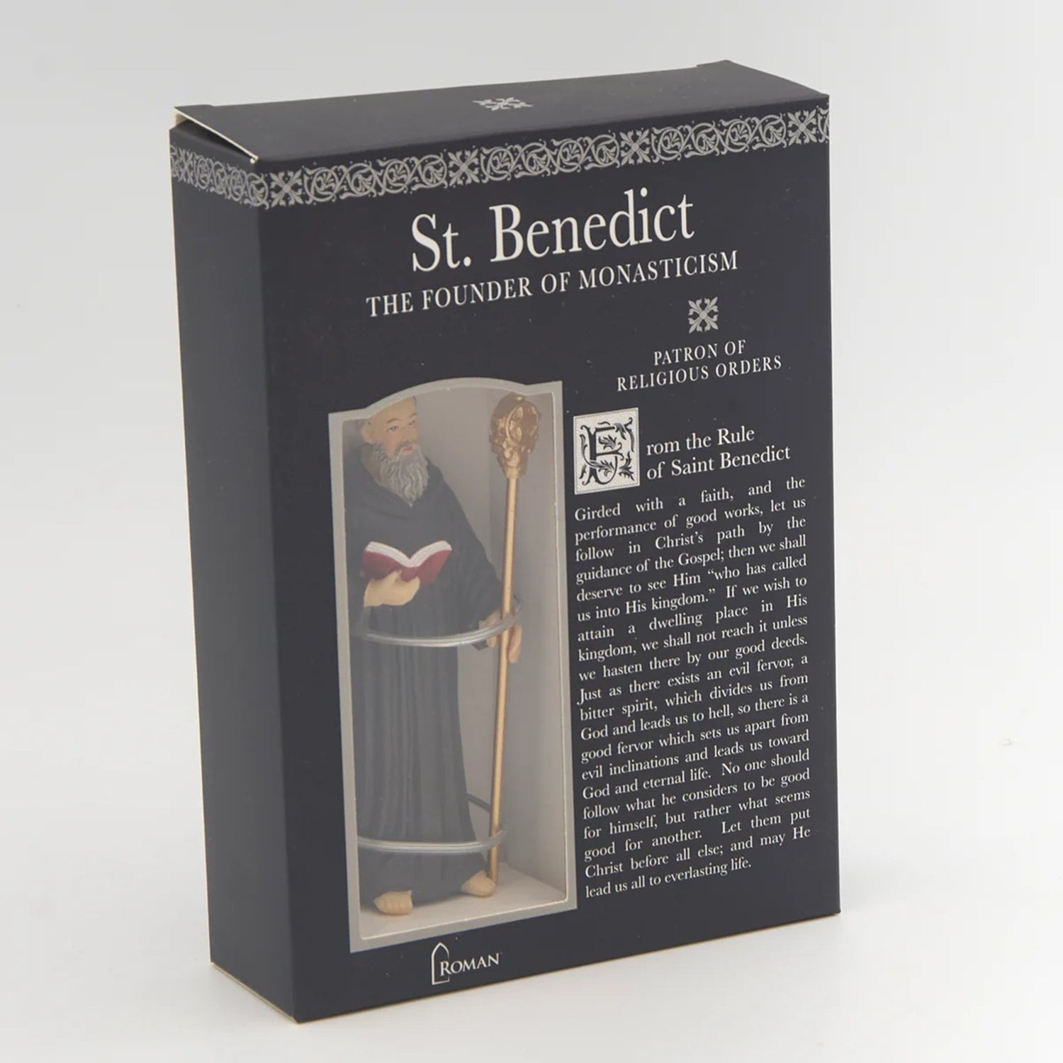 Roman St Benedict The Founder of Monasticism Figure
