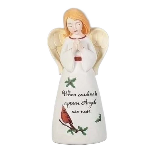 Roman When Cardinals Appear Angel are Near Angel Figurine, 4-inch