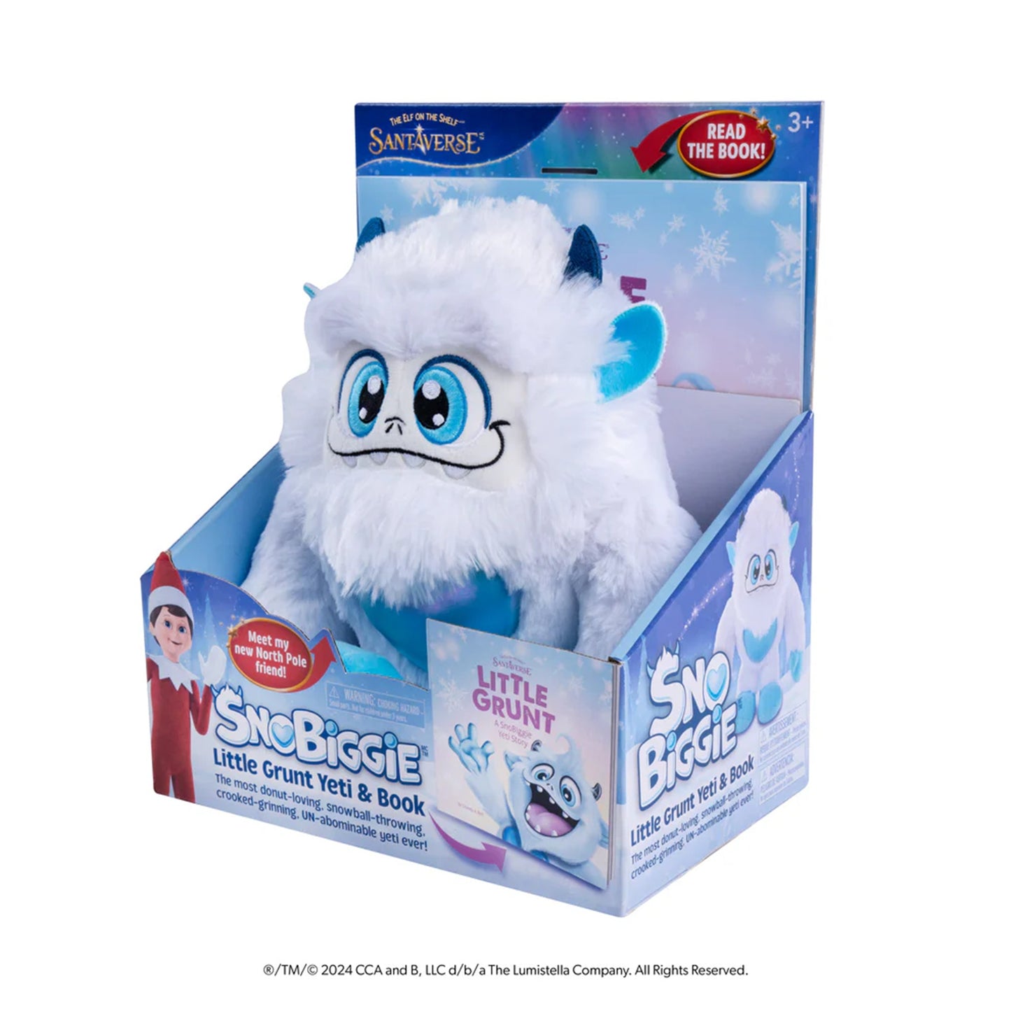 The Elf on the Shelf  Little Grunt Plush Yeti and Book
