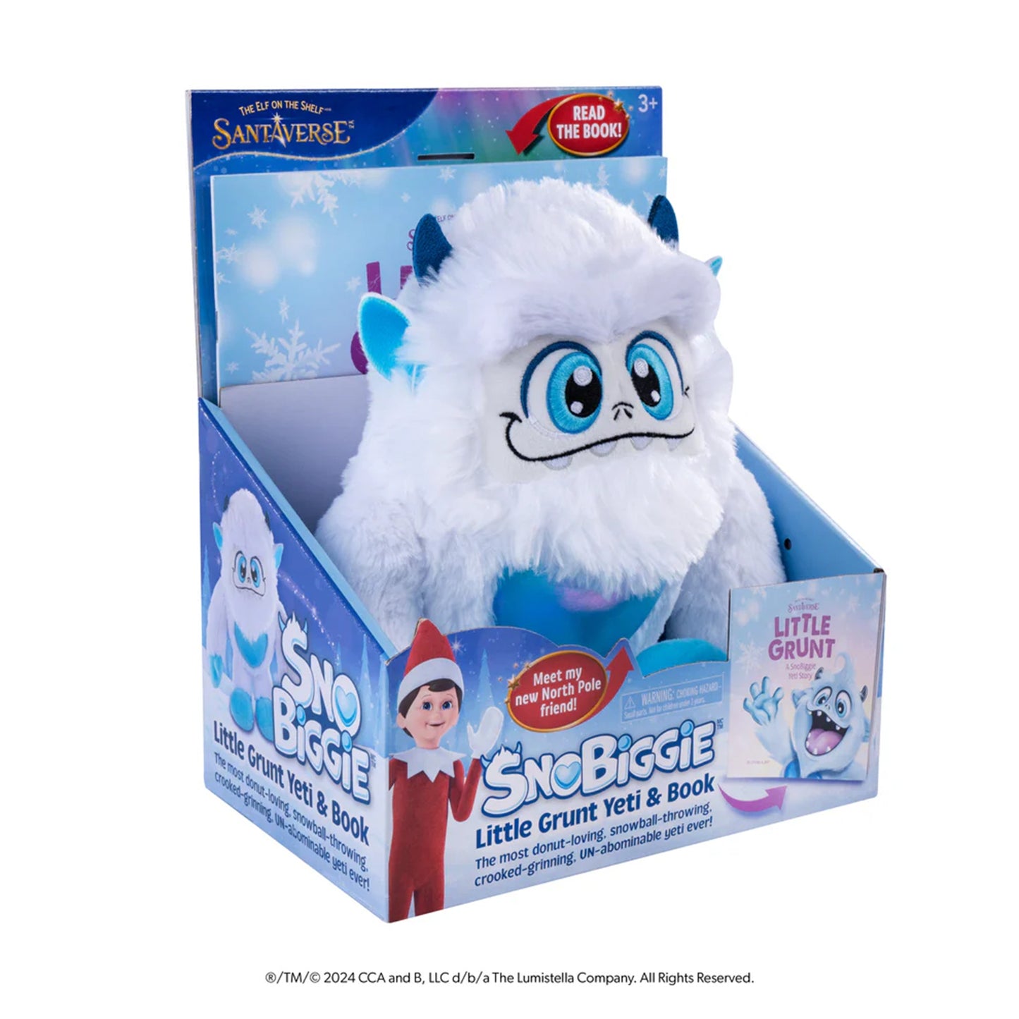 The Elf on the Shelf  Little Grunt Plush Yeti and Book