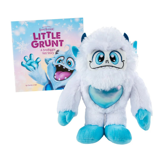 The Elf on the Shelf  Little Grunt Plush Yeti and Book