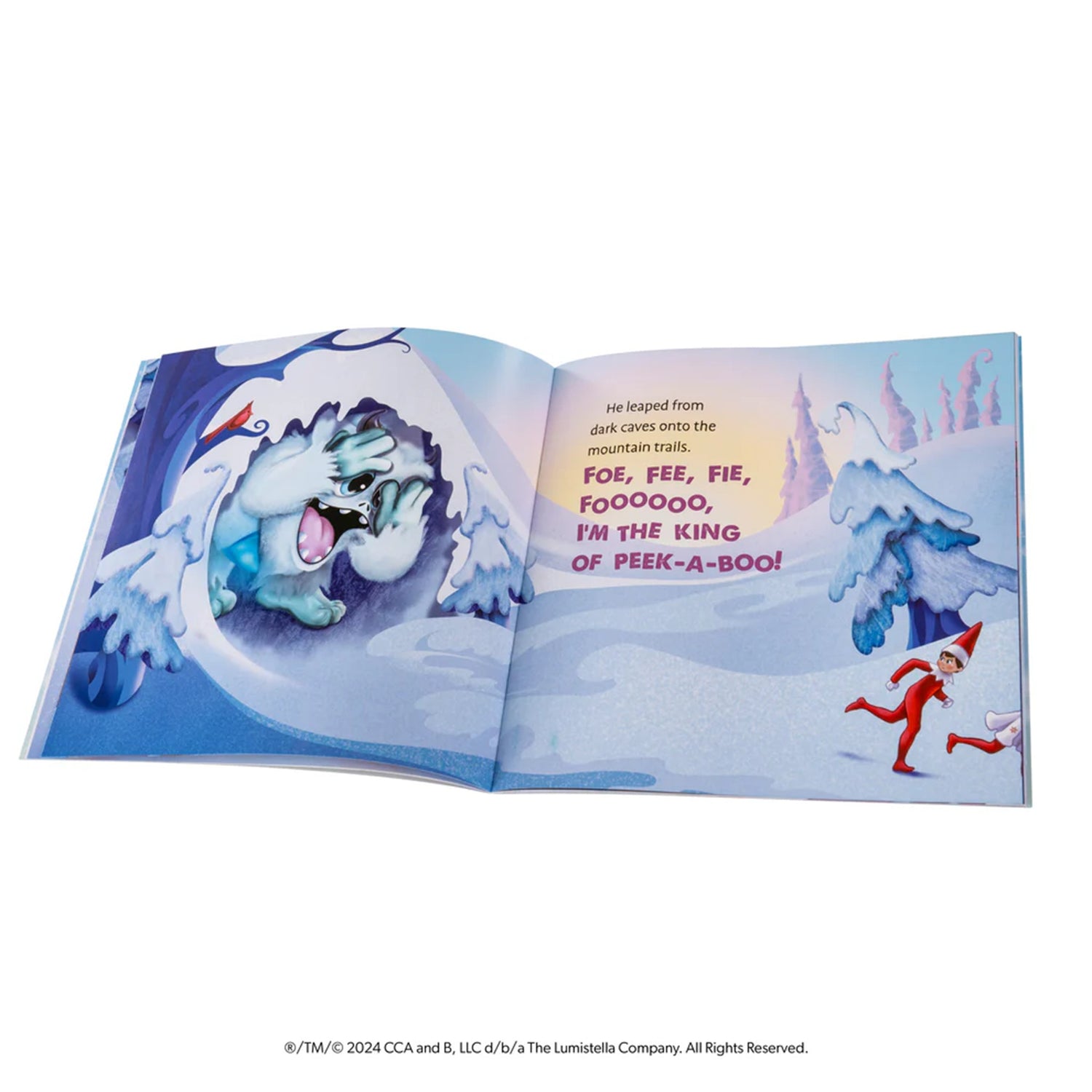 The Elf on the Shelf  Little Grunt Plush Yeti and Book