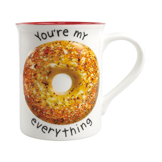 Sculpted Bagel Everything Mug
Our Name Is Mud