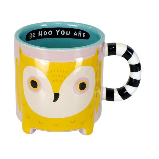 Sculpted Owl Mug Our Name Is Mud