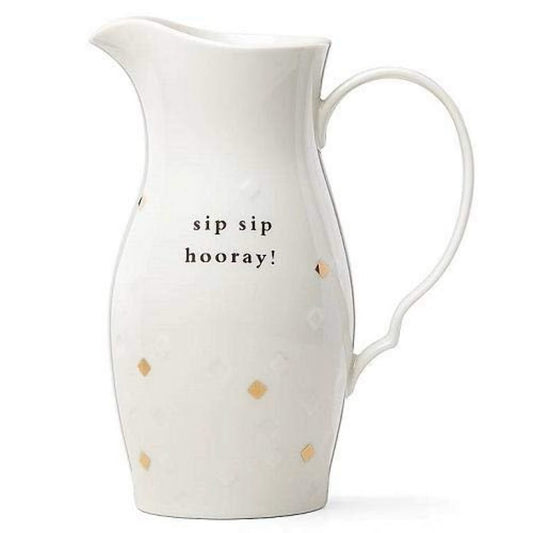 Sidebar 'Sip Sip Hooray' Pitcher by Lenox