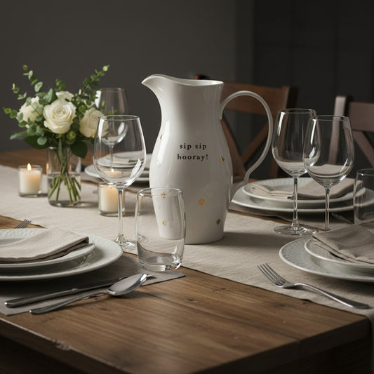 Sidebar 'Sip Sip Hooray' Pitcher by Lenox