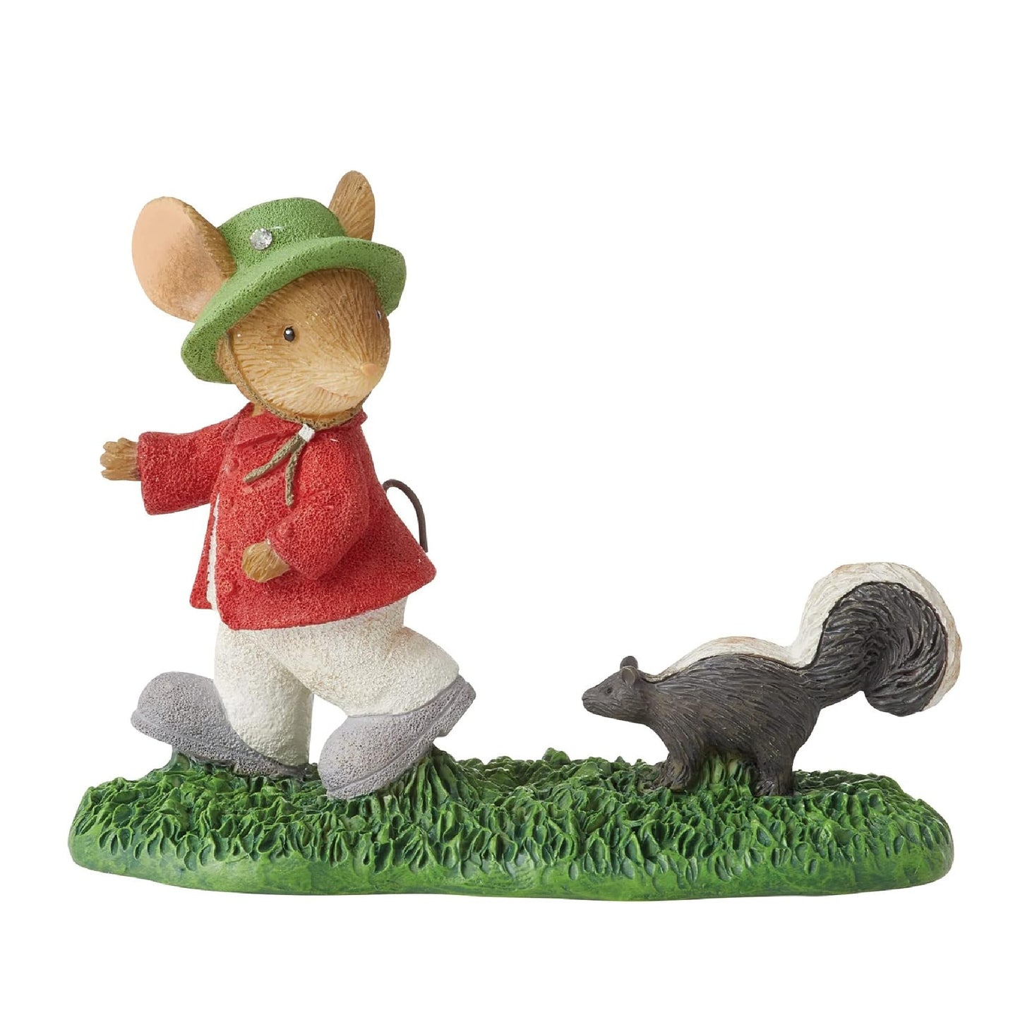 Skunk Attack Figurine Heart of Christmas