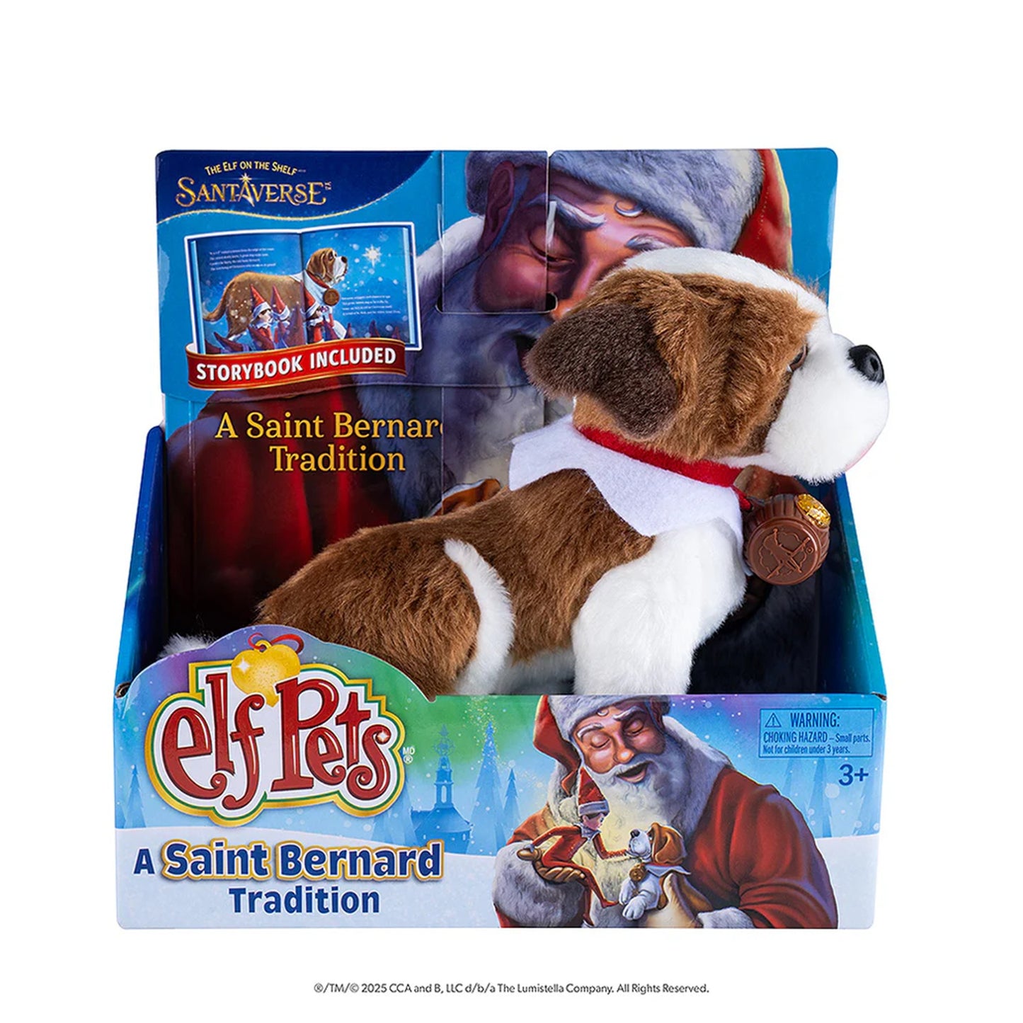 The Elf On The Shelf Elf Pets A St. Bernard Tradition