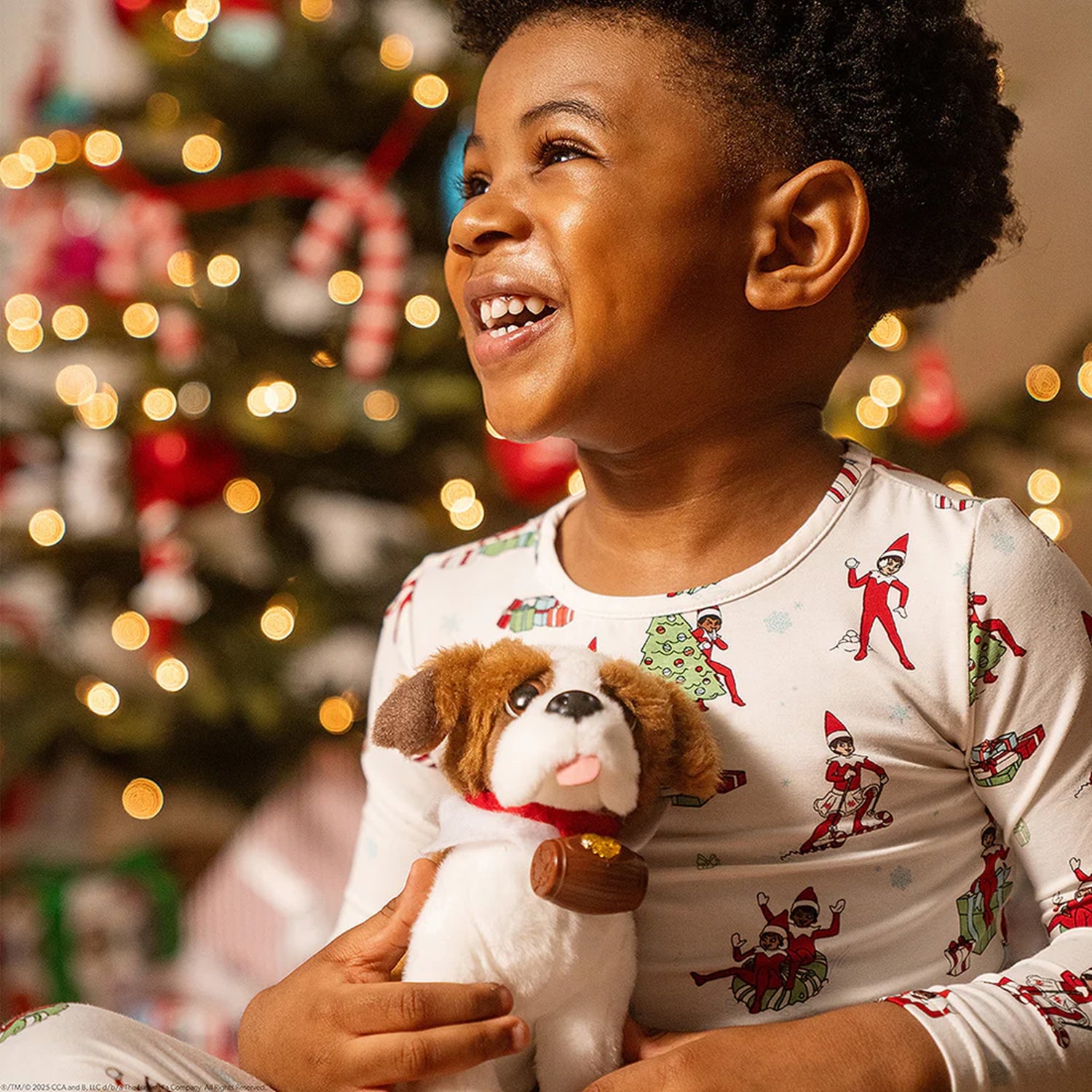 The Elf On The Shelf Elf Pets A St. Bernard Tradition