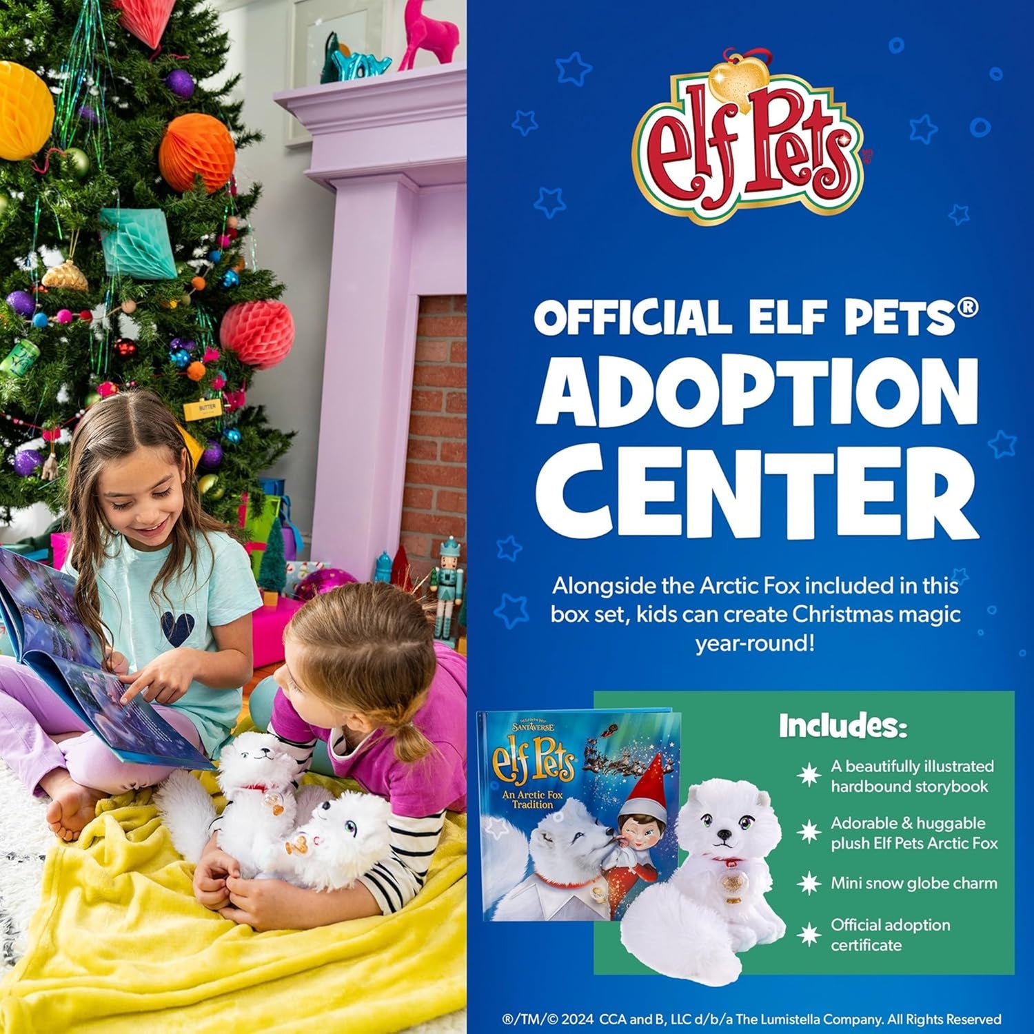 The Elf On The Shelf Elf Pets An Arctic Fox Tradition