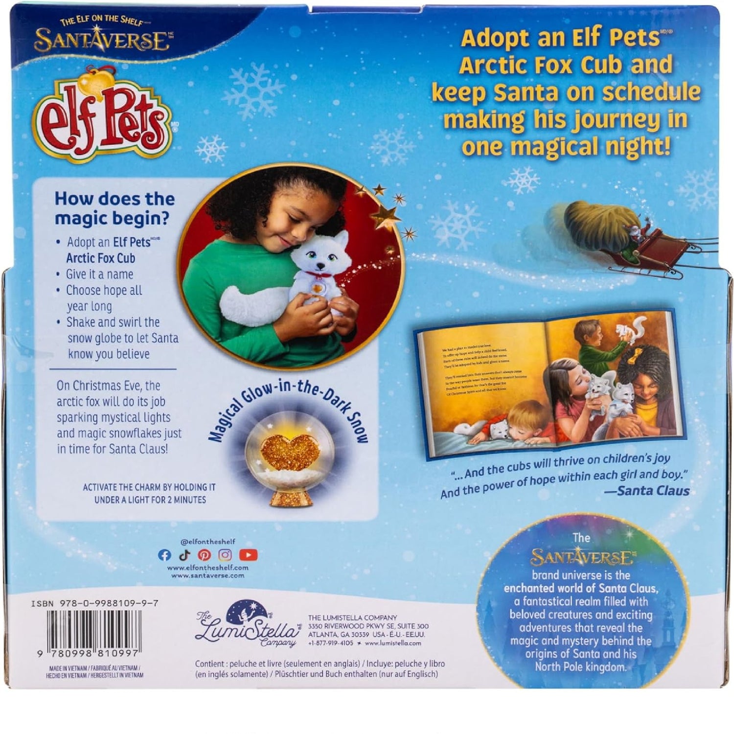 The Elf On The Shelf Elf Pets An Arctic Fox Tradition