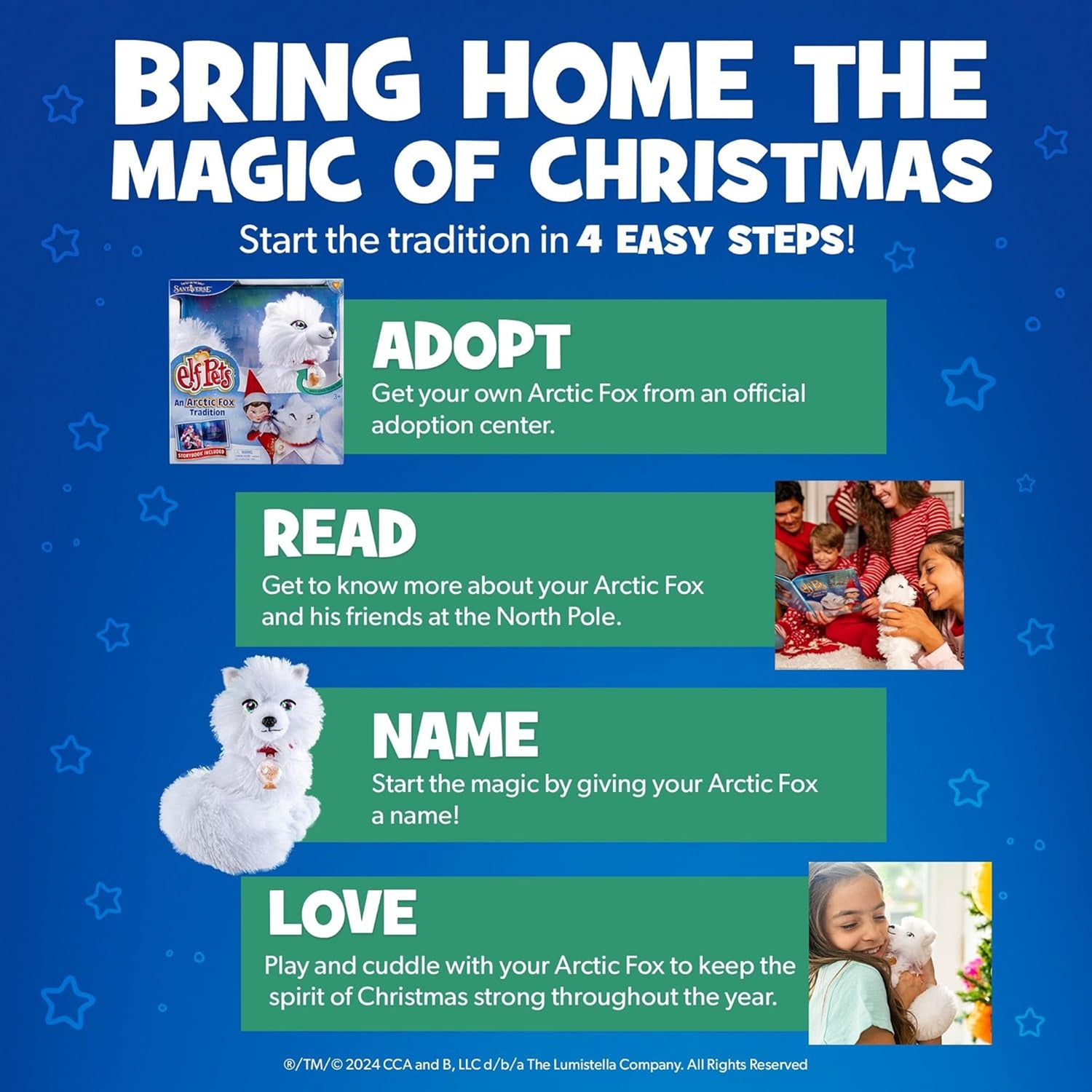 The Elf On The Shelf Elf Pets An Arctic Fox Tradition