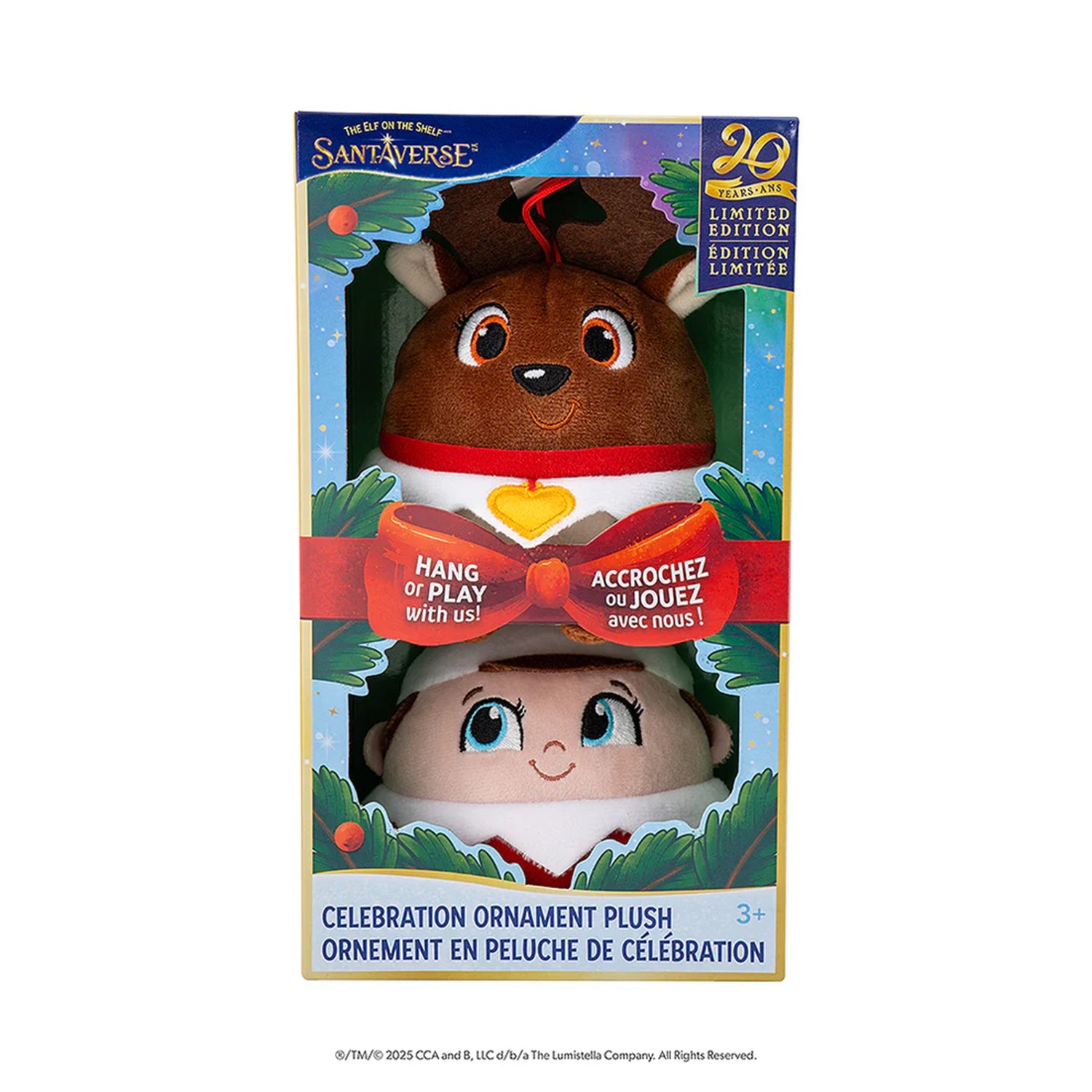 The Elf On The Shelf Santaverse Celebration Ornament Plush