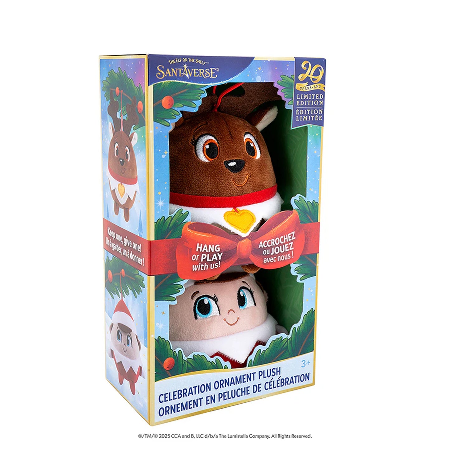 The Elf On The Shelf Santaverse Celebration Ornament Plush