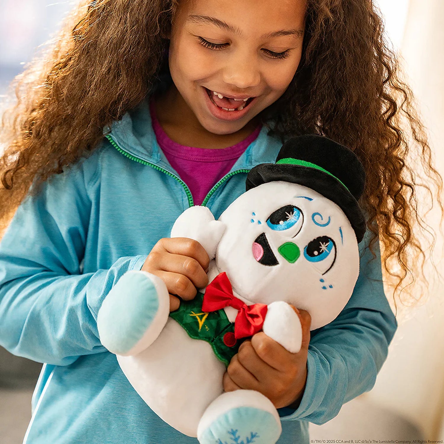 The Elf On The Shelf SnoStax Razzle the Snowman Plush and Book