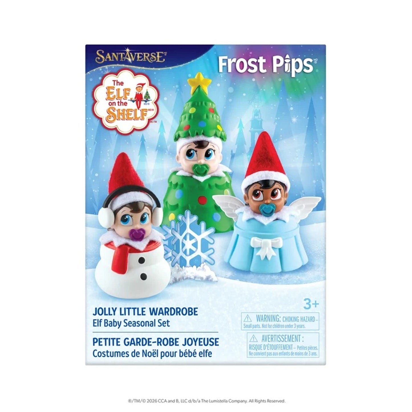 The Elf on the ShelfJolly Little Wardrobe: Elf Baby Costume Seasonal Set | Frost Pips®