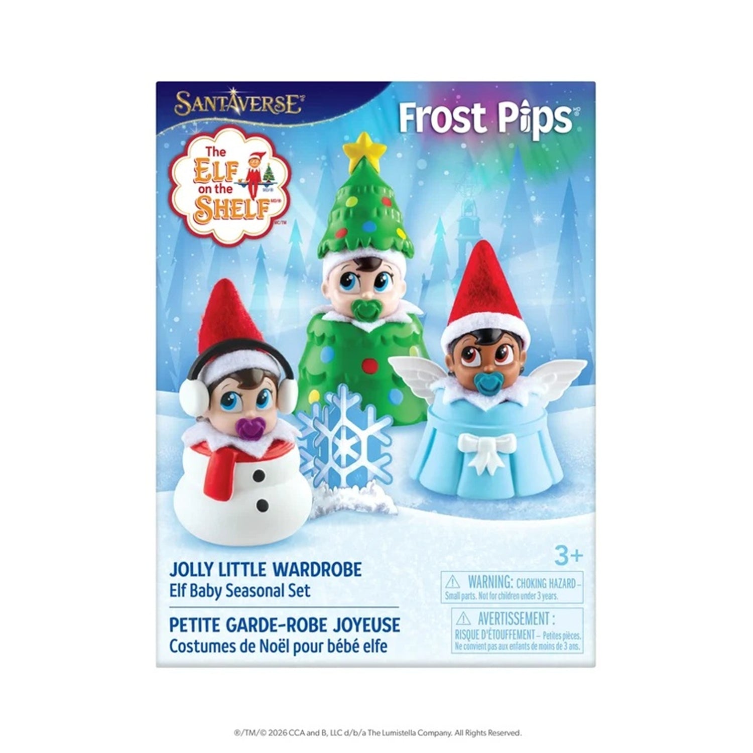 The Elf on the ShelfJolly Little Wardrobe: Elf Baby Costume Seasonal Set | Frost Pips®