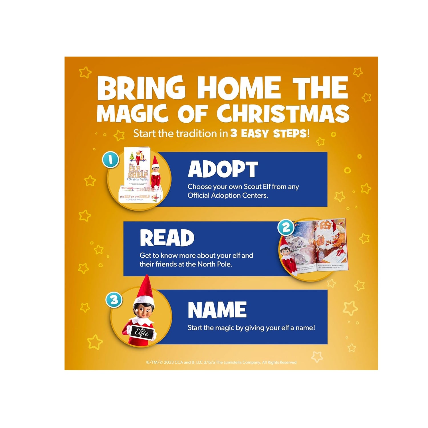 The Elf on the Shelf® - Girl Light Skin