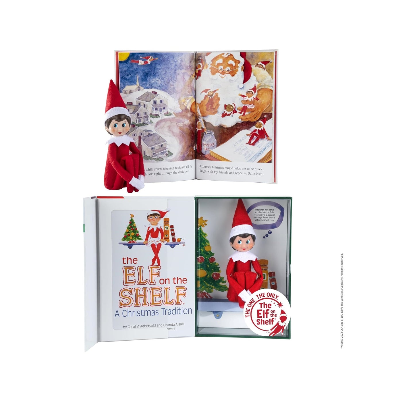 The Elf on the Shelf® - Girl Light Skin