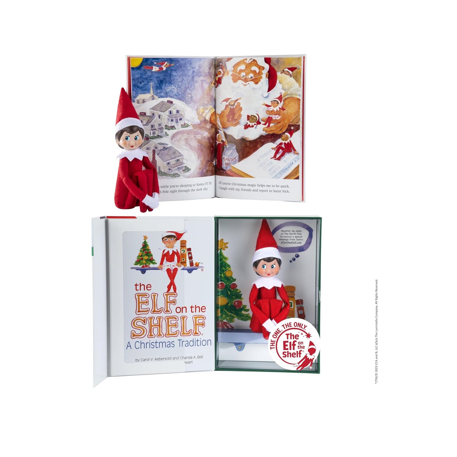 The Elf on the Shelf® - Girl Light Skin