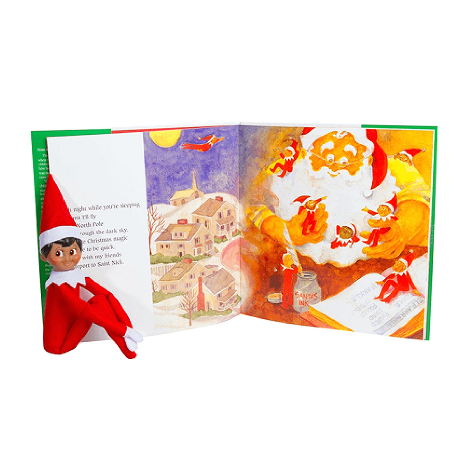 The Elf on the Shelf: A Christmas Tradition - Girl Scout Elf with Brown Eyes - Includes Artfully Illustrated Storybook, Keepsake Box and Official Adoption Certificate