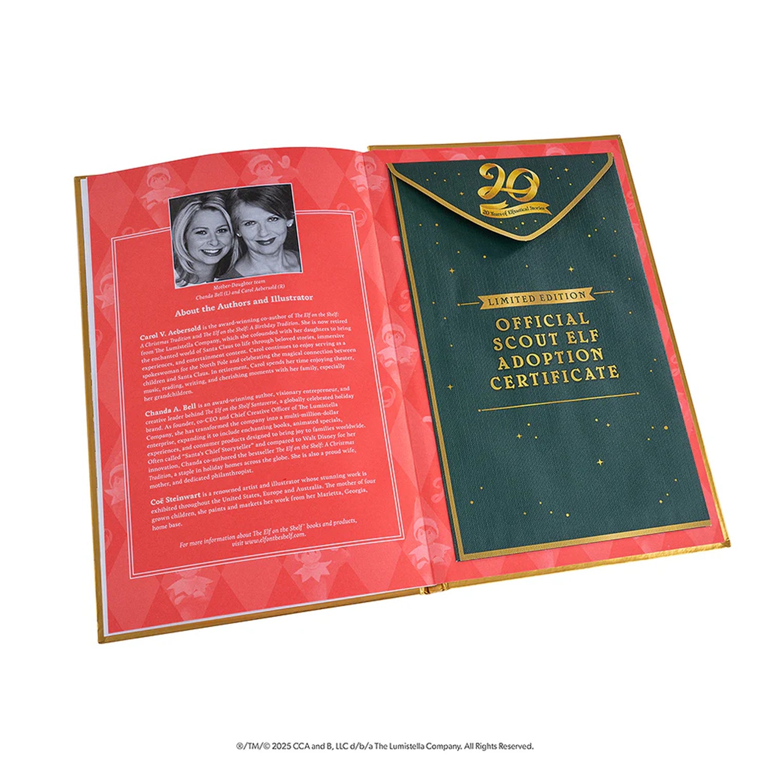 The Elf on the Shelf A Christmas Tradition, Limited 20th Anniversary Edition