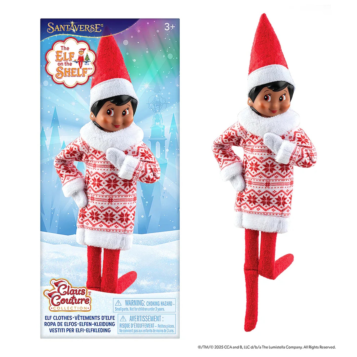 The Elf on the Shelf Claus Couture Collection Snowflake Sweetie Dress – Ria's Gift Shop