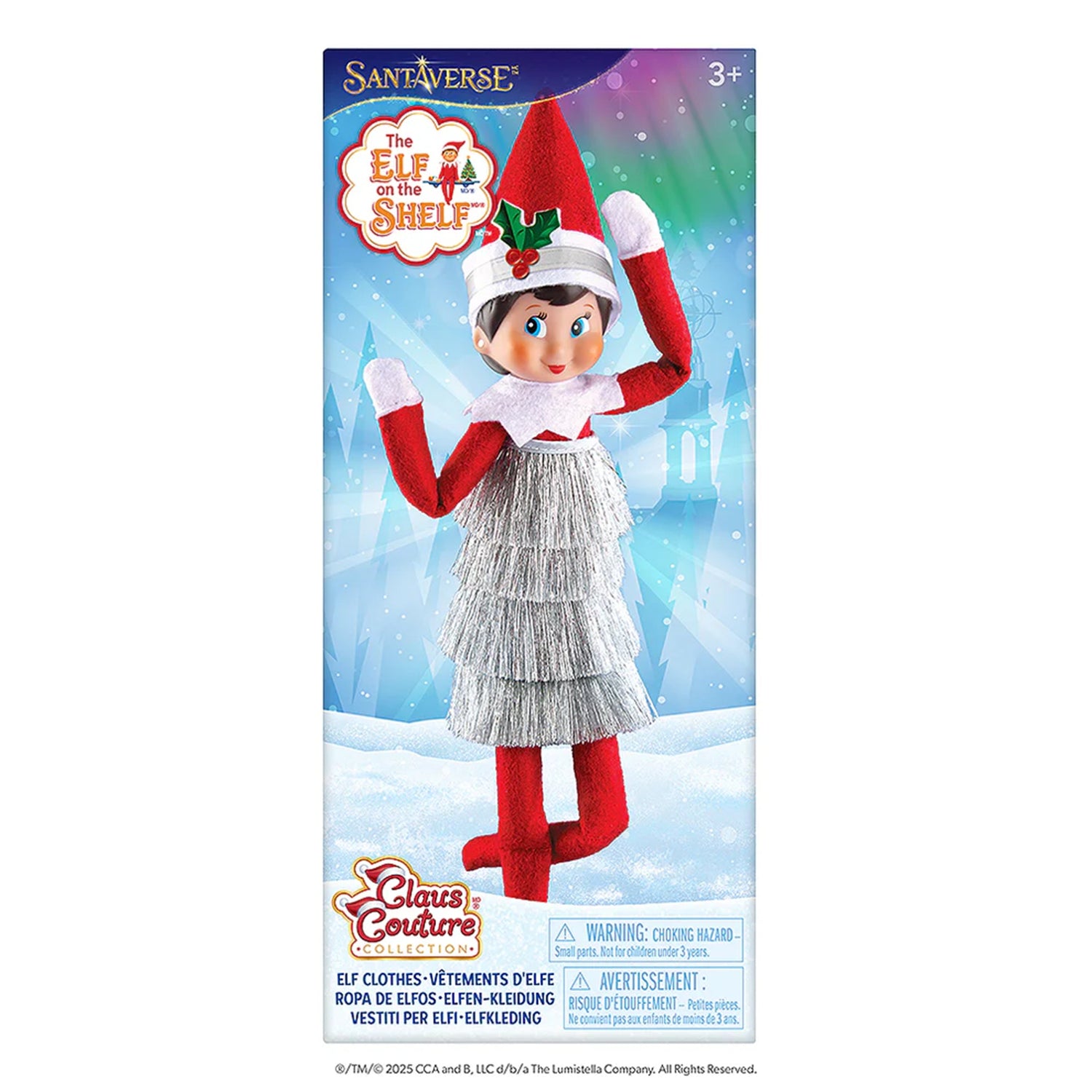 The Elf on the Shelf  Claus Couture Collection Tiny Tinsel Dress