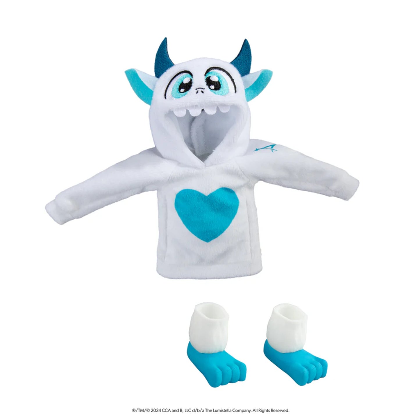 The Elf on the Shelf  Claus Couture Collection Yeti Hoodie Set
