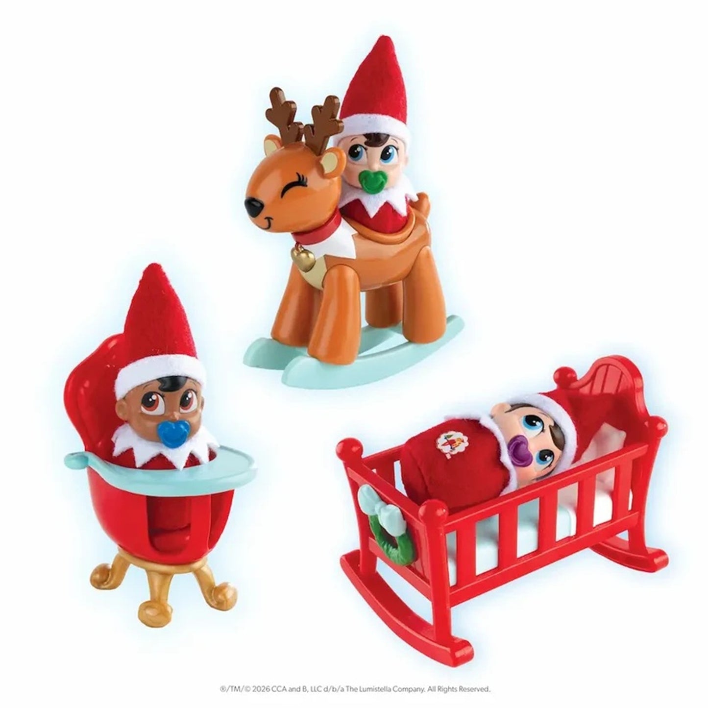 The Elf on the Shelf Elf Baby Nursery Essentials Play Set | Frost Pips®