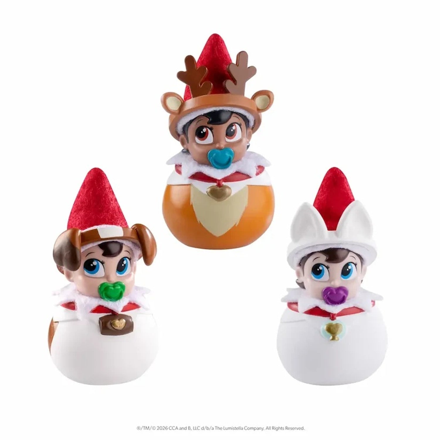 The Elf on the Shelf Jolly Little Wardrobe: Elf Baby Costume Set | Frost Pips®