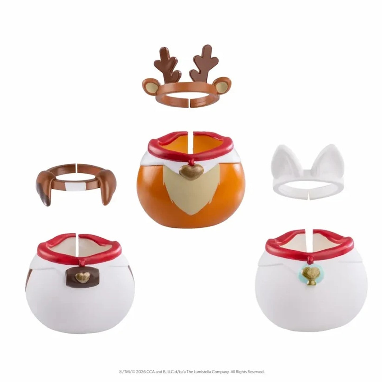 The Elf on the Shelf Jolly Little Wardrobe: Elf Baby Costume Set | Frost Pips®