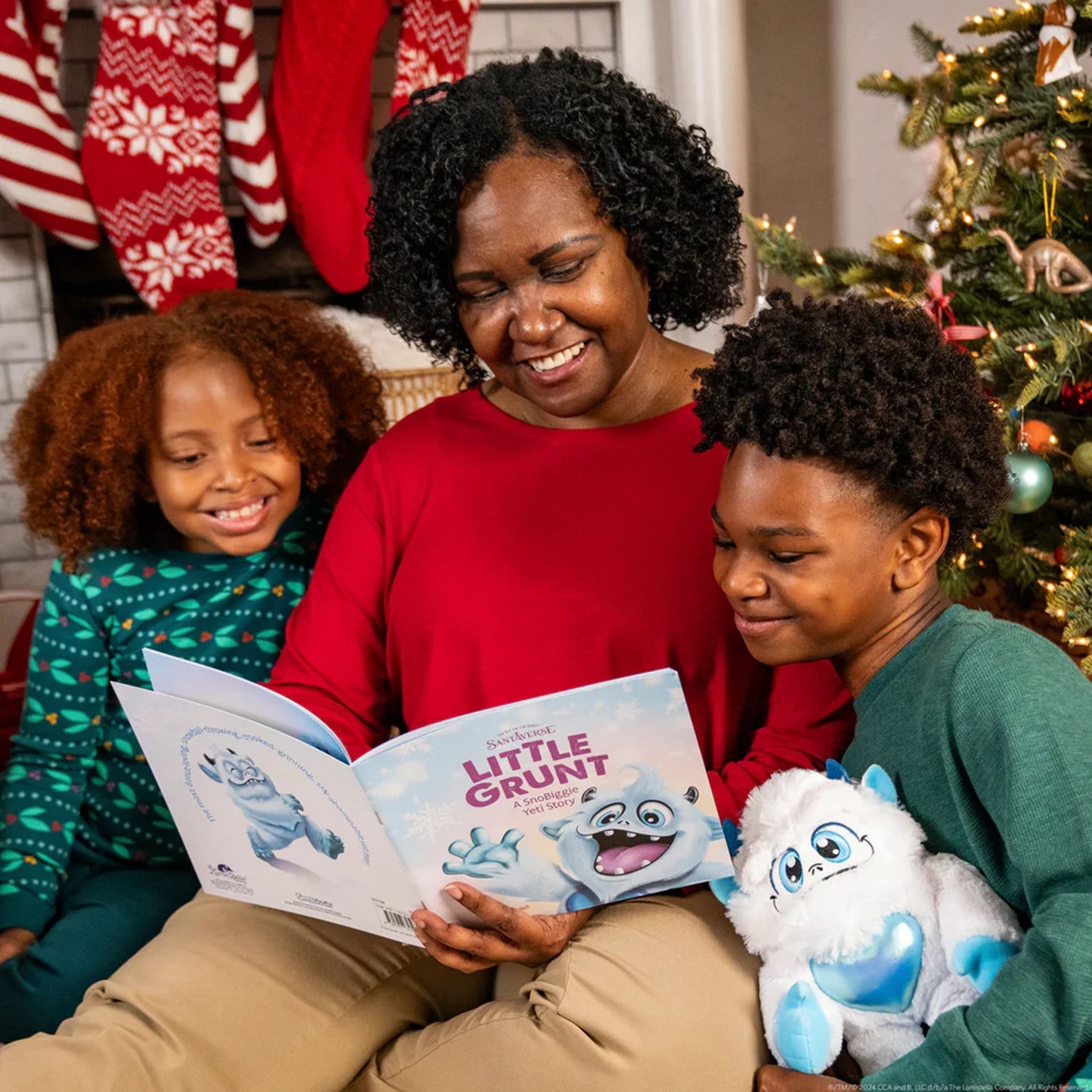 The Elf on the Shelf  Little Grunt Plush Yeti and Book