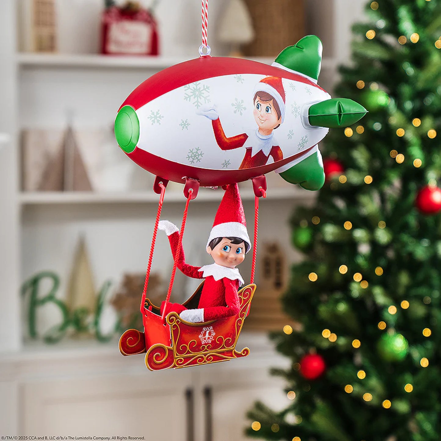The Elf on the Shelf Polar Props Peppermint Blimp Ride
