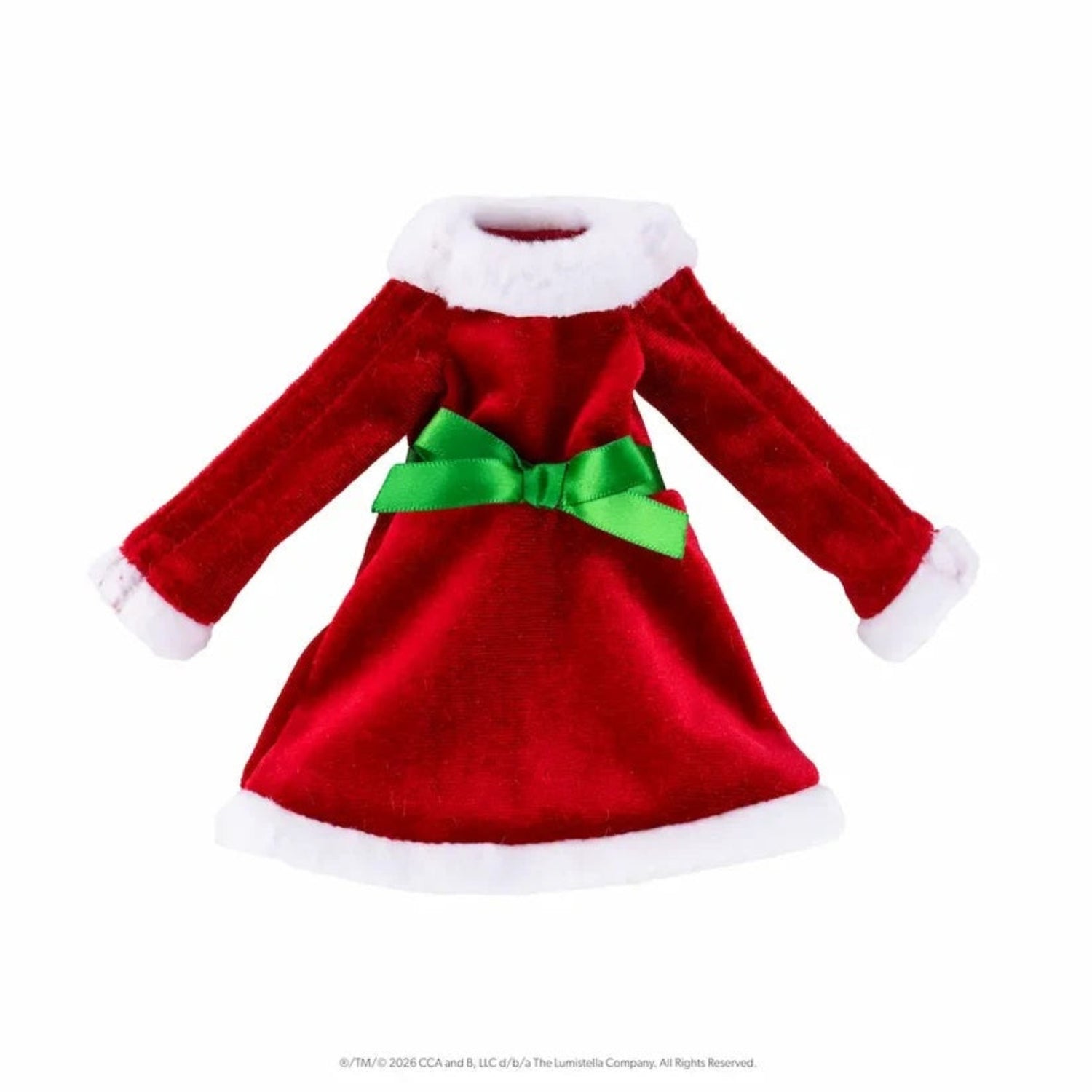 The Elf on the Shelf Sleighing as Santa Party Dress Claus Couture Collection