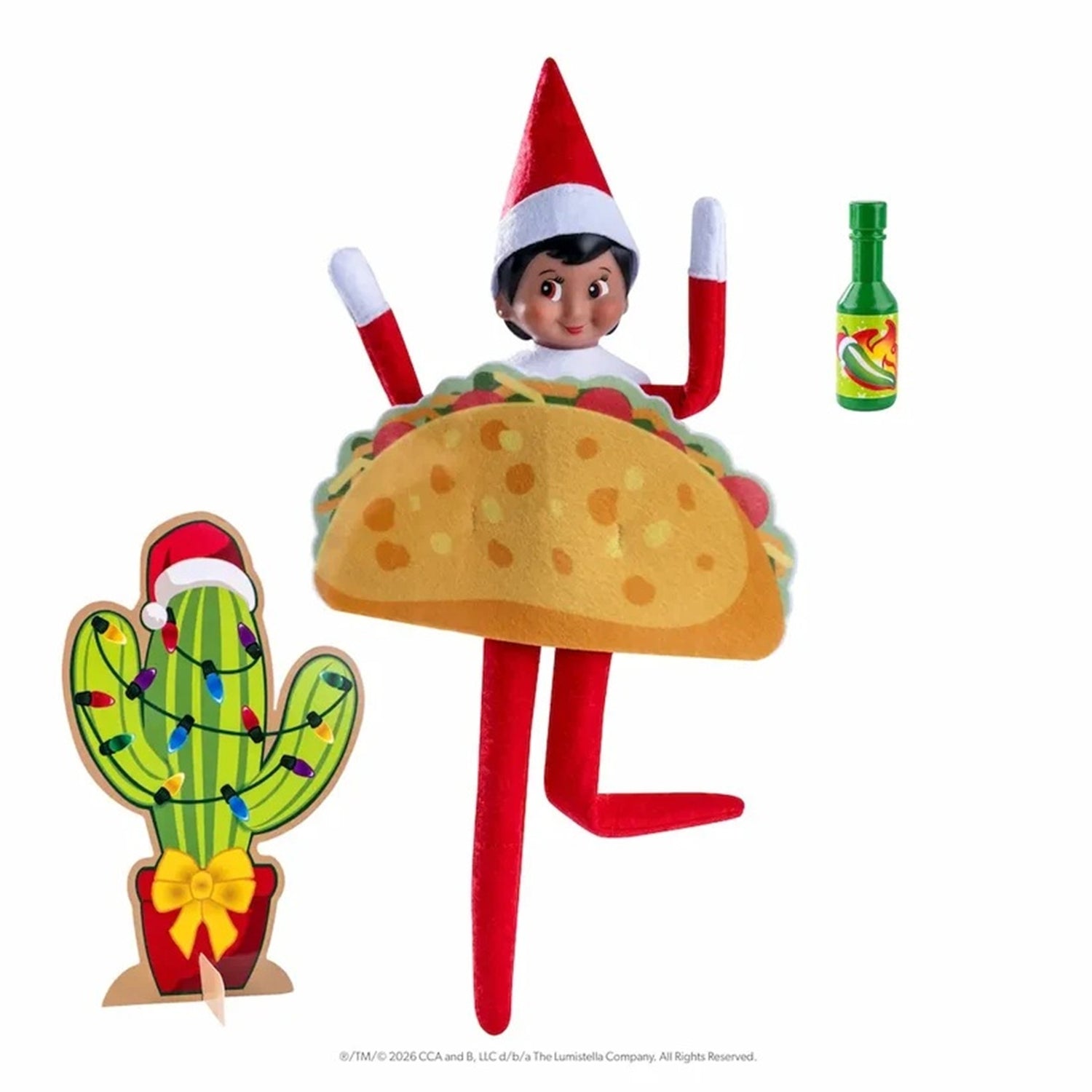 The Elf on the Shelf Taco Tuesday Dress-Up Set for the Scout Elf® | Polar Props®