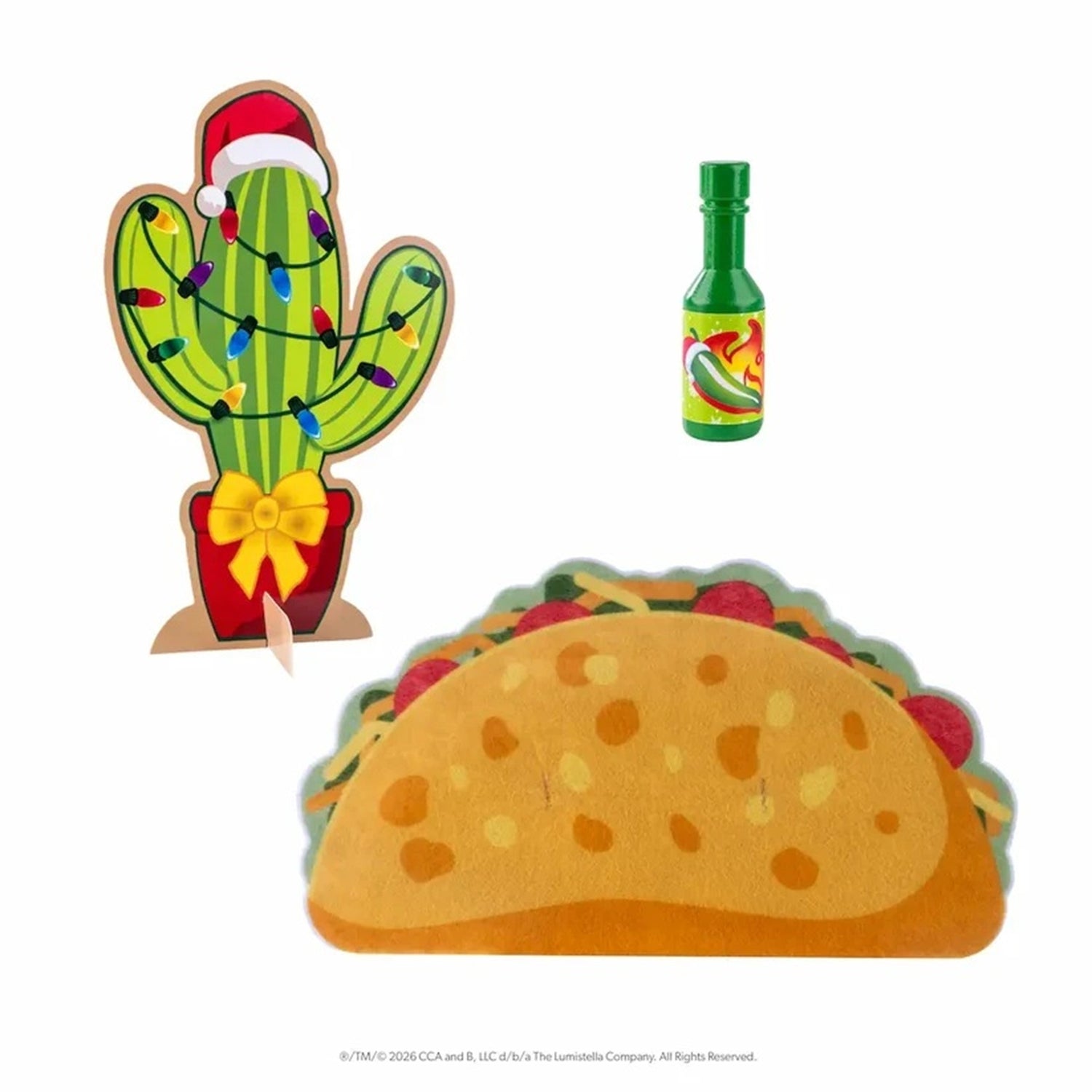 The Elf on the Shelf Taco Tuesday Dress-Up Set for the Scout Elf® | Polar Props®