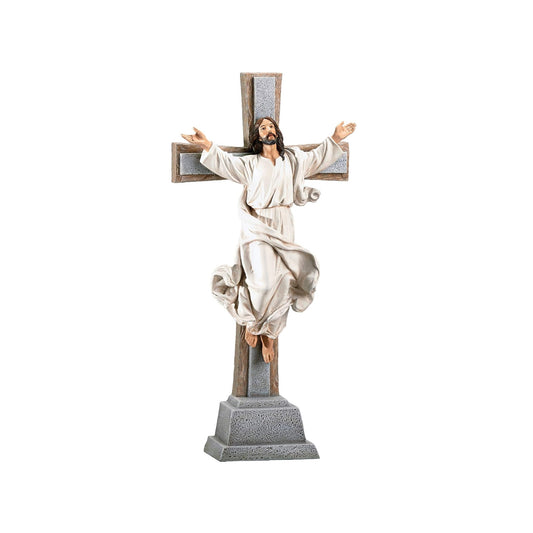 Joseph's Studio Risen Christ Crucifix by Roman