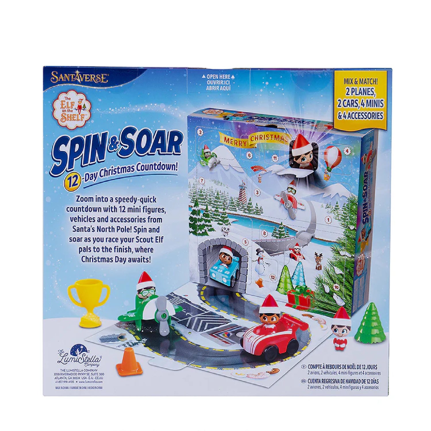 The Elf on the Shelf Spin & Soar 12-Day Countdown to Christmas